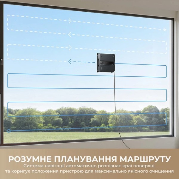 Фото - Пилосос віконний Mova N1 Black (GNDJ2580-BL)